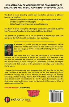 Dna Astrology Of Wealth From The Combination Of Nakshatras And Bhrigu Nandi Nadi With Venus Lagna: Decoding Wealth From Ashtlakshmi And Indu Lagna