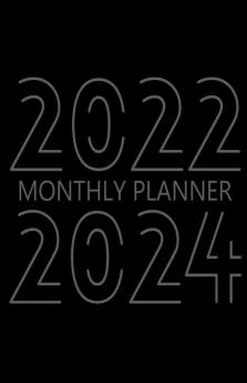 2022-2024 Monthly Planner: 36 Month Agenda Monthly Organizer Book For Activities And Appointments 3 Year Calendar Notebook White Paper 8.5″ X 11″