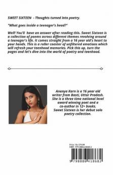 Sweet Sixteen: Thoughts Turned Into Poetry
