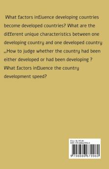 Developed Countries Social Characteristics