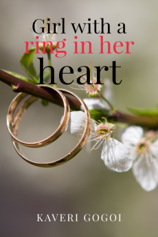 Girl with a ring in her heart