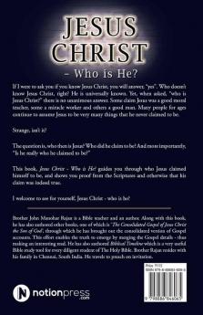 Jesus Christ - Who is He?