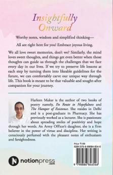 Insightfully Onward : Poetic Treats On Wisdom