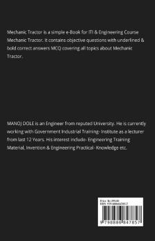Mechanic Tractor : Objective Question Answers