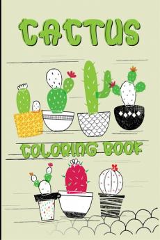 Cactus : Coloring Book