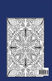 Pattern Kaleidoscope Coloring Book : amazing stress-relieving pages for adult relaxation a haven for creation simple and intricate designs