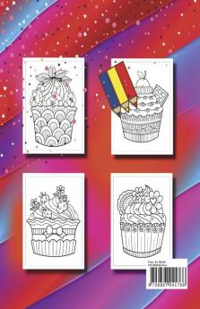 Cupcake Coloring Book : For kids of all ages!