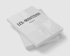 LEX-MANTHAN [VOLUME-19]