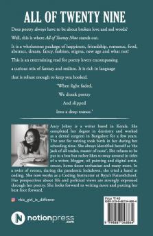 All Of Twenty Nine : A Book Of English Poetry