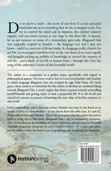 Bhagavad Gita - My (a Commoner's Viewpoint)