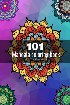 101 Mandala coloring book