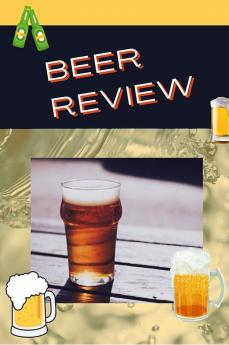 Beer Review : Beer brewing notebook | beer review log book | beer notebook | craft beer journal | beer tasting log book | beer journal | beer ... | beer brewing log book | beer log book |