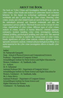 Cyber Crimes and Investigation Methods