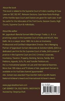 Sec 302 Ipc- Supreme Court’S Latest Leading Case Laws : Case Notes- Facts- Findings Of Apex Court Judges And Citations