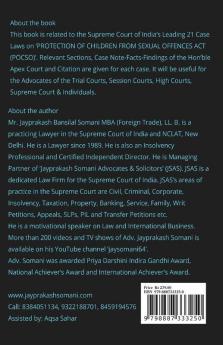 Pocso Act- Supreme Court’S Latest Leading Case Laws : Case Notes- Facts- Findings Of Apex Court Judges And Citations