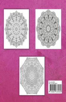 Mandala Art : wonderful mandala coloring pages for fans relaxation