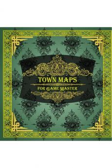 Town Maps for Game Master : 75 Customizable & Unique Maps RPG Maps for Game Master (Tabletop Role Playing Games) New Edition!!!