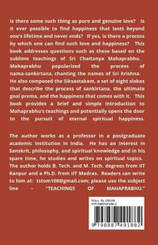 THE SUBLIME TEACHINGS OF MAHAPRABHU