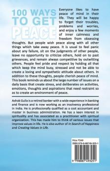 100 Ways To Get Peace