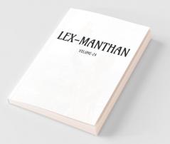 Lex-Manthan [Volume-24]