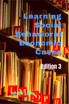 Learning Social Behavioral Economic Cases edition 3