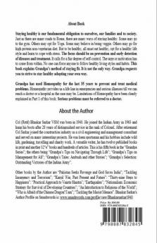 Grandpa'S Tips On Staying Healthy With Homeopathy Allopathy Traditional Medicines And Self Medication