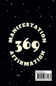 369 Manifestation Journal Book The Law of Attraction Practice for Daily Affirmation and Manifestation
