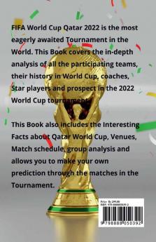 Tournament Tracker for FIFA World Cup 2022 : World's Biggest Sporting Carnival - Trivia Book World Cup Groups Team Analysis Players Records Self Prediction of Matches Quiz Fun Facts and much...