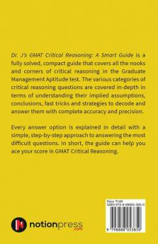 Dr. J's GMAT Critical Reasoning : Smart Guide