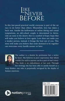 Like Never Before : The Unheard Narrative