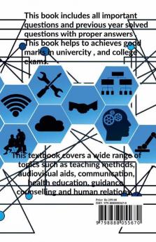 Communication And Education Technology For Nurses Bsc 2Nd Year Nursing : Previous Year Chapter Wise Solved Question And Answers.