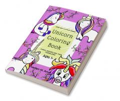 Unicorn Coloring Book : Easy Coloring Pages for Early Learning