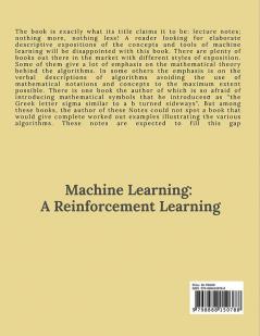 Machine Learning: A Reinforcement Learning