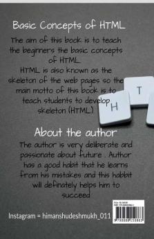 Basic Concepts of HTML : Basic HTML