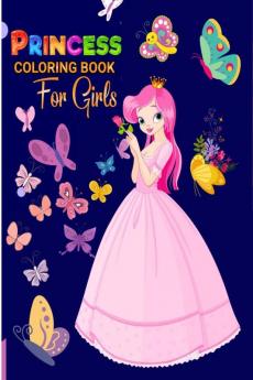 Princess Coloring Book For Girls : Coloring&amp; Activity  Book for Girls Ages: 3-67-8