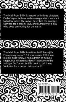 The Mail from B4M : Strive for your dream and for the world you belong to.