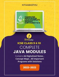 Computer Application Complete Modules ICSE Class 9 and 10