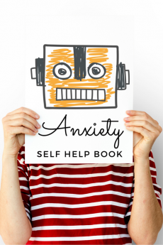 Anxiety Self Help Book : Mood Tracker and Symptoms Logbook with Coping Methods for Daily Stress Management