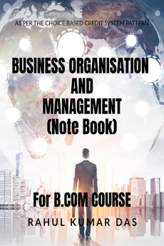 BUSINESS ORGANISATION AND MANAGEMENT : NOTE BOOK : NOTE BOOK