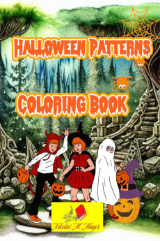 Halloween Patterns coloring book : It's time to celebrate the spooky season with this Halloween coloring book!