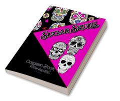 Sugar Skull Coloring Book For Adult : Day of the Dead Sugar Skull Different Amazing Detailed Sugar Skull Designs for Adults Relaxation