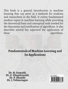 Fundamentals of Machine Learning and Its Applications