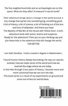 Mystery of Red Bin at the House with Yellow Door : Proud Sapiens Adventure 1