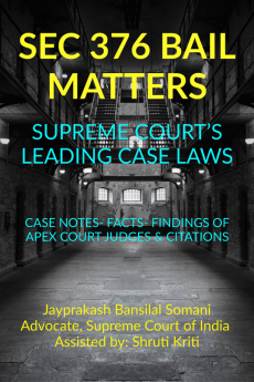 SEC 376 BAIL MATTERS- SUPREME COURT’S LEADING CASE LAWS : Case Notes- Facts- Findings Of Apex Court Judges &amp; Citations