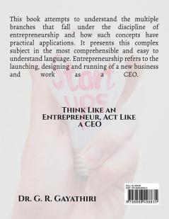 Think Like an Entrepreneur Act Like a CEO