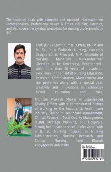 Ethics and Professionalism : A textbook of Ethics and Professionalism for Nursing and Health care providers