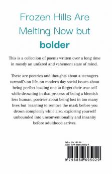 Frozen Hills Are Melting Now : A poetry collection