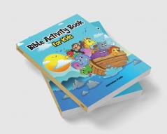 Bible Activity Book for Kids : A Bible Themed Puzzle Book for Children Ages 5+ Including Mazes Spot the Difference Coloring Dot-to-Dots and many more