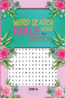 Word Search Bible Verse for Women : Inspiring Puzzles Book for Adults and Seniors