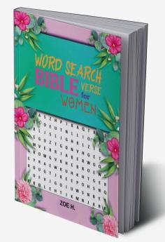 Word Search Bible Verse for Women : Inspiring Puzzles Book for Adults and Seniors